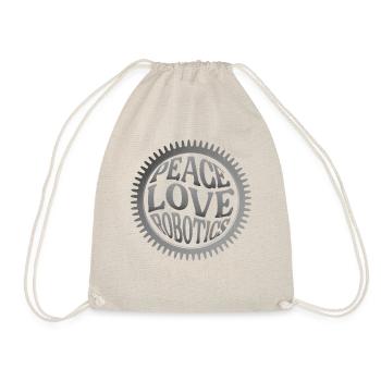 Robot Robotics Engineer Female - Drawstring Bag - nature - Front
