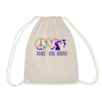 Ingénieur en robotique robotique Tie Dye - Sac de sport léger - nature - Devant