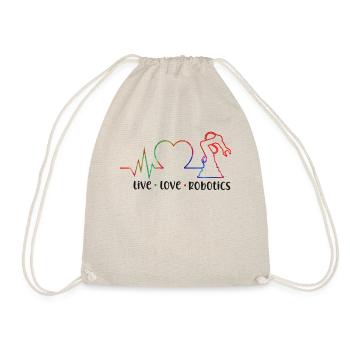 Ingénieur en robotique robotique Tie Dye - Sac de sport léger - nature - Devant