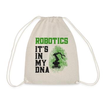 Robot Robotics Engineer Robotics - Drawstring Bag - nature - Front