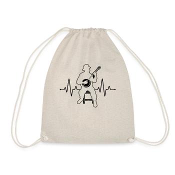 Banjo Banjo joueur Banjoïste - Sac de sport léger - nature - Devant