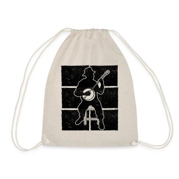 Banjo Banjo joueur Banjoïste - Sac de sport léger - nature - Devant