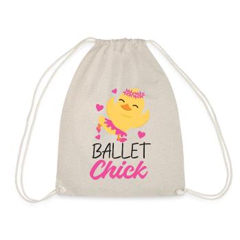 Ballet Danseuse Danse Ballerine - Sac de sport léger - nature - Devant