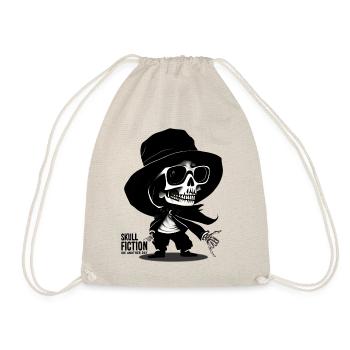Totenkopf Skull Fiction Totenschädel - Drawstring Bag - nature - Front