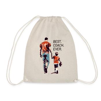 Cadeau de la fête des pères du football américain - Sac de sport léger - nature - Devant