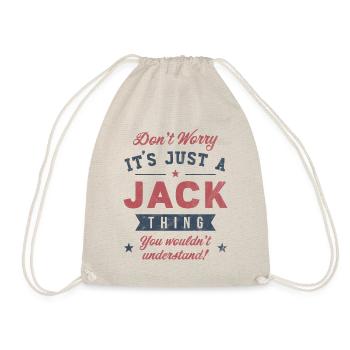 Its a Jack thing - Drawstring Bag - nature - Front