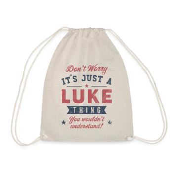 Es ist eine Luke-Sache - Turnbeutel - Natur - Vorne
