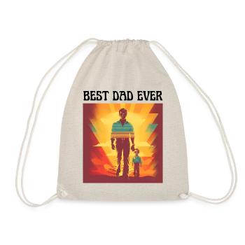 Geschenk Vater Geburtstag Geschenke - Turnbeutel - Natur - Vorne