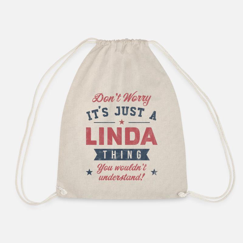 Es ist eine Linda-Sache - Turnbeutel - Natur