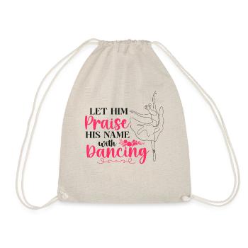 Ballet Danseuse Danse Ballerine - Sac de sport léger - nature - Devant