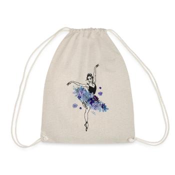 Ballet Danseuse Danse Ballerine - Sac de sport léger - nature - Devant