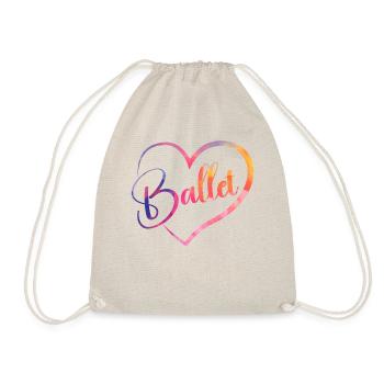 Ballet Danseuse Danse Ballerine - Sac de sport léger - nature - Devant