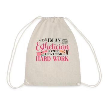 Cute Licensed Esthetician Skincare - Turnbeutel - Natur - Vorne