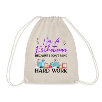 Cute Licensed Esthetician Skincare - Turnbeutel - Natur - Vorne