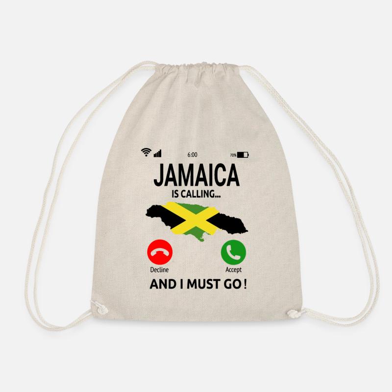 Jamaica Is Calling Karibik Urlaub - Turnbeutel - Natur