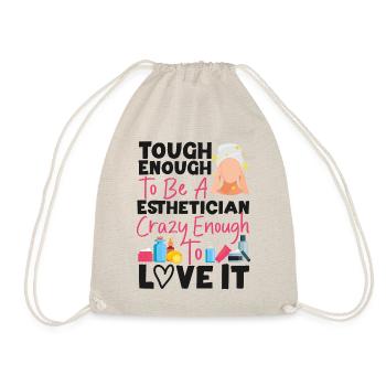 Cute Licensed Esthetician Skincare - Turnbeutel - Natur - Vorne
