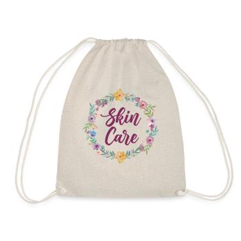 Cute Esthetician Skincare - Drawstring Bag - nature - Front