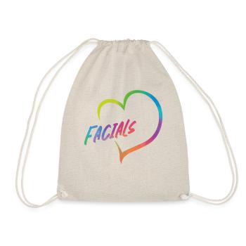 Cute Esthetician Skincare - Drawstring Bag - nature - Front