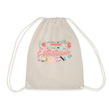 Cute Licensed Esthetician Skincare - Turnbeutel - Natur - Vorne