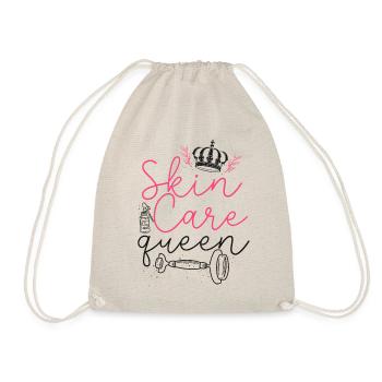 Soins de la peau esthéticienne mignonne - Sac de sport léger - nature - Devant