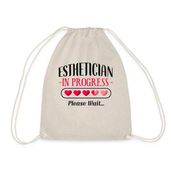 Cute Licensed Esthetician Skincare - Turnbeutel - Natur - Vorne