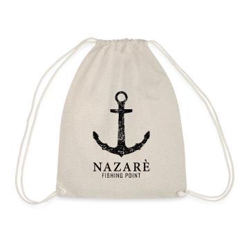 Nazare Fishing Point Anchor Harbor - Drawstring Bag - nature - Front