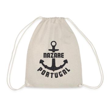 Nazare Fishing Point Anchor Harbor - Drawstring Bag - nature - Front
