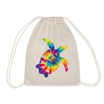 Tortue de mer Tortoise Tie Dye - Sac de sport léger - nature - Devant