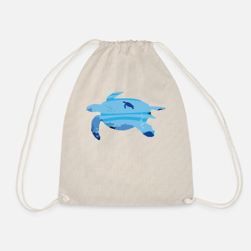 Sea Turtle Tortoise - Turnbeutel - Natur