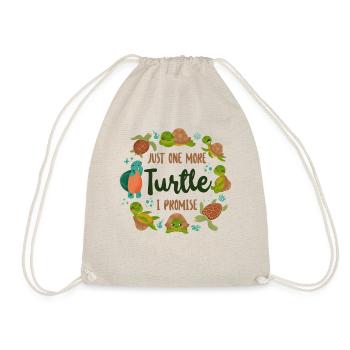 Tortue de tortue de mer juste une tortue de plus - Sac de sport léger - nature - Devant