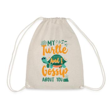 Tortue de mer Tortue Ma Tortue et - Sac de sport léger - nature - Devant