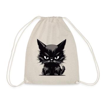 Cats Annoyed Cat Evil House Tiger - Drawstring Bag - nature - Front