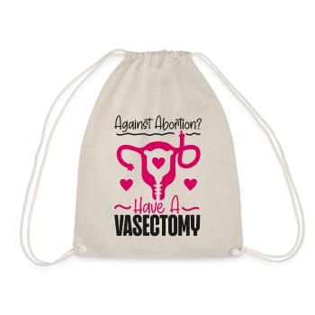 Féministe contre l’avortement ? Avoir un - Sac de sport léger - nature - Devant