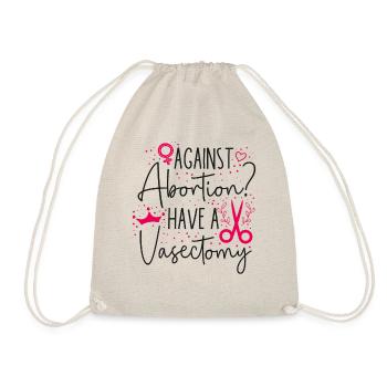 Féministe contre l’avortement ? Avoir un - Sac de sport léger - nature - Devant