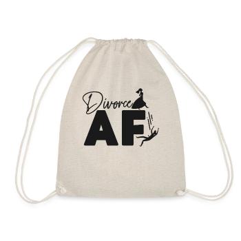 Happy Divorce Party Divorce Af - Drawstring Bag - nature - Front