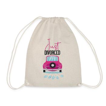 Happy Divorce Party Just Divorced - Drawstring Bag - nature - Front