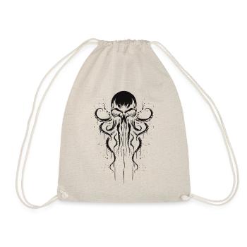 Octopus Squid Animal Tattoo Gothpunk - Drawstring Bag - nature - Front