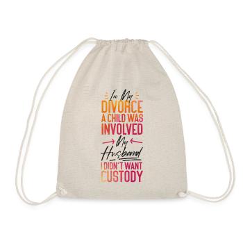 Happy Divorce Party dans mon divorce - Sac de sport léger - nature - Devant