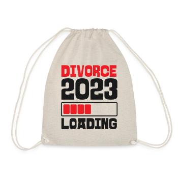 Happy Divorce Party Divorce 2023 - Drawstring Bag - nature - Front