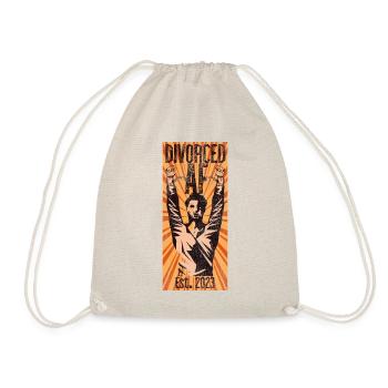 Happy Divorce Party Divorced Af - Drawstring Bag - nature - Front