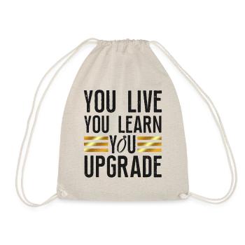 Happy Divorce Party You Live You - Drawstring Bag - nature - Front