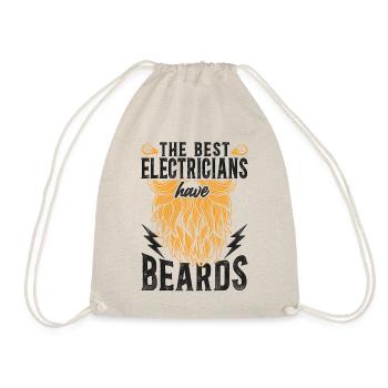 Beard Lover Bearded Man - Drawstring Bag - nature - Front