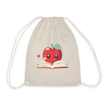 Livre Lecture Apple Picking Lire Bibliothèque Enseignant - Sac de sport léger - nature - Devant