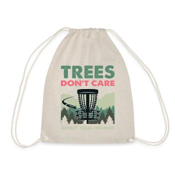 Lustige Discgolf-Bäume kümmern sich nicht um Ihre - Turnbeutel - Natur - Vorne