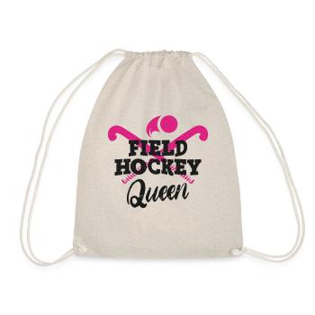 Field Hockey Queen Field Hockey - Turnbeutel - Natur - Vorne