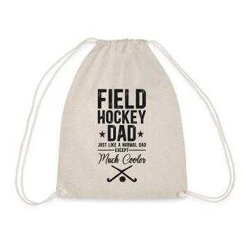 Field Hockey Dad Field Hockey Dad - Turnbeutel - Natur - Vorne