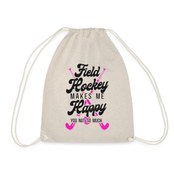 Le hockey sur gazon, le hockey sur gazon, ça me fait - Sac de sport léger - nature - Devant