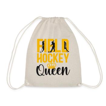 Field Hockey Queen Field Hockey - Turnbeutel - Natur - Vorne