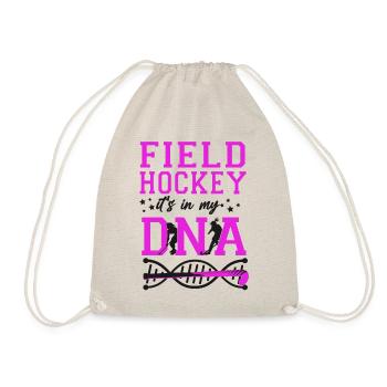 Field Hockey Field Hockey It's In - Turnbeutel - Natur - Vorne