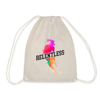 Hockey sur gazon aquarelle implacable - Sac de sport léger - nature - Devant